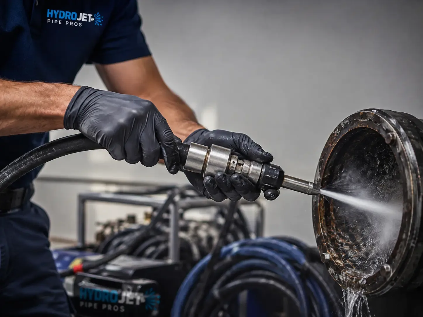 Hydro Jet Pipe Descaling in Bridgeville, CA